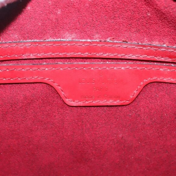 LOUIS VUITTON Epi Soufflot Hand Bag Red M52227 LV Auth mk003 - Picture 9 of 16